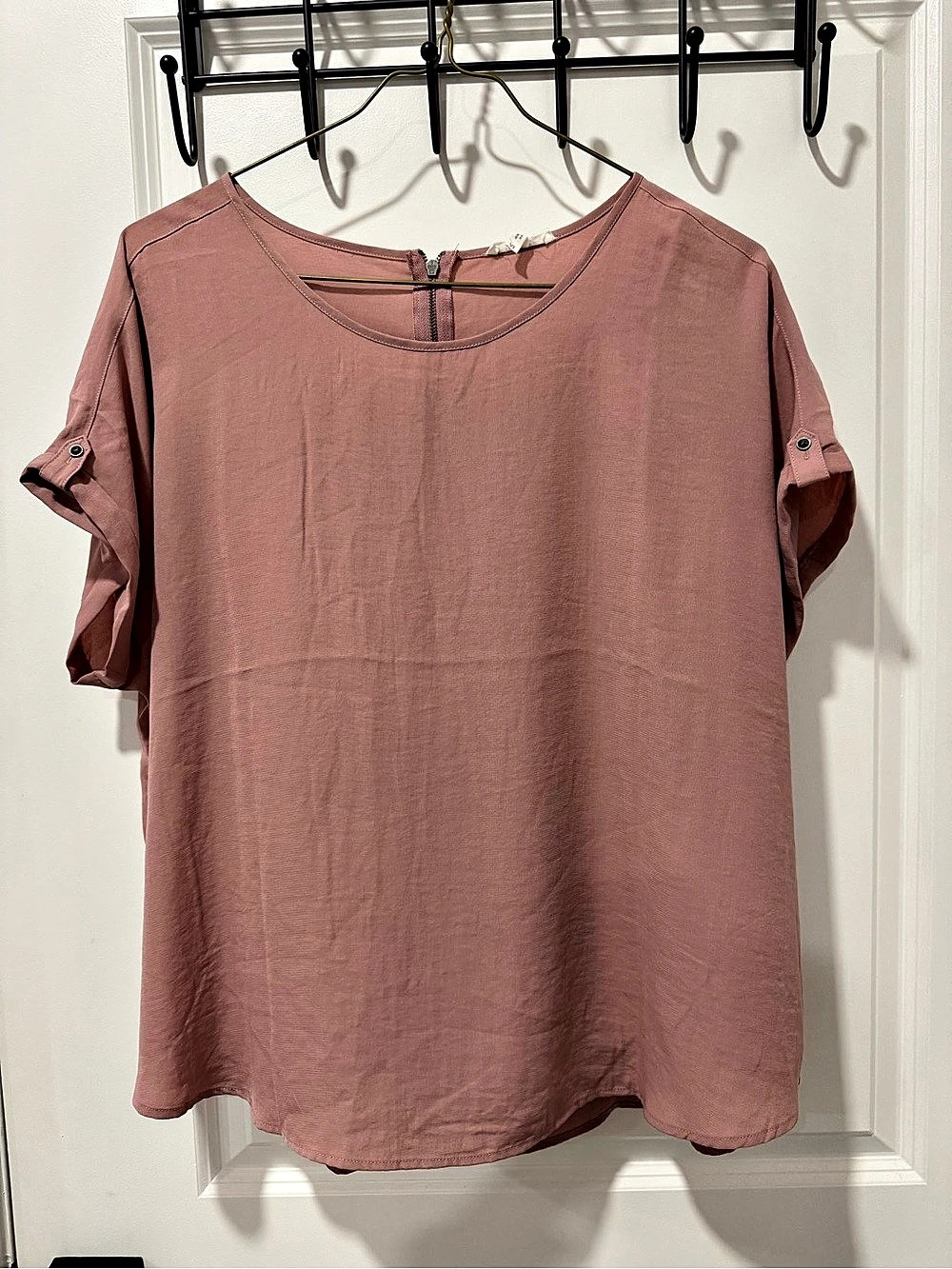 Maurices Blouse in Mauve XL Like New